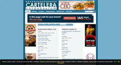 Desktop Screenshot of carteleracordoba.com